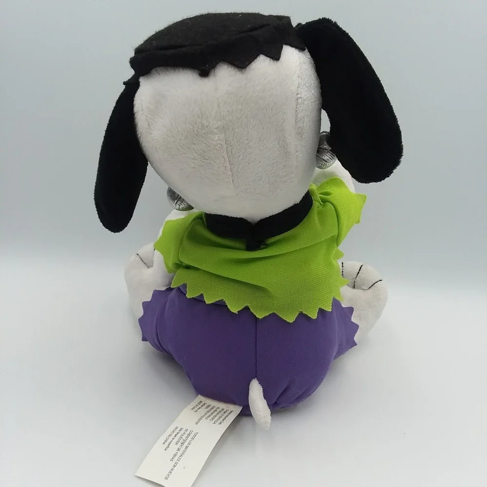 Gemmy Snoopy Frankenstein Animated Sound Motion Plush Halloween *VIDEO‎